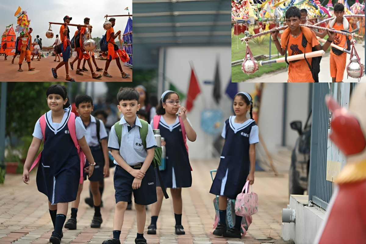 Kanwar Yatra 2025: Schools will remain closed in Meerut and Muzaffarnagar due to Kanwar Yatra! Know from when to when