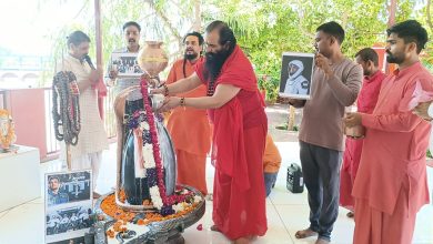 Captain Shubhanshu Shukla's safe return from space today, special puja in Haridwar