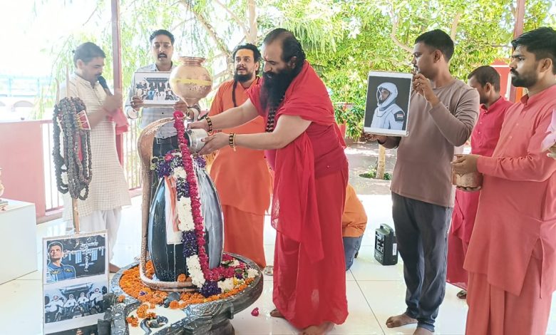 Captain Shubhanshu Shukla's safe return from space today, special puja in Haridwar