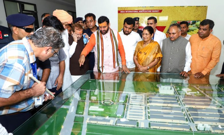 CM Nayab Singh Saini: गन्नौर में अंतरराष्ट्रीय बागवानी मंडी का निरीक्षण, सीएम सैनी ने कार्य में तेजी लाने के दिए निर्देश