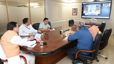 CM Dhami took charge amidst rain and crowd