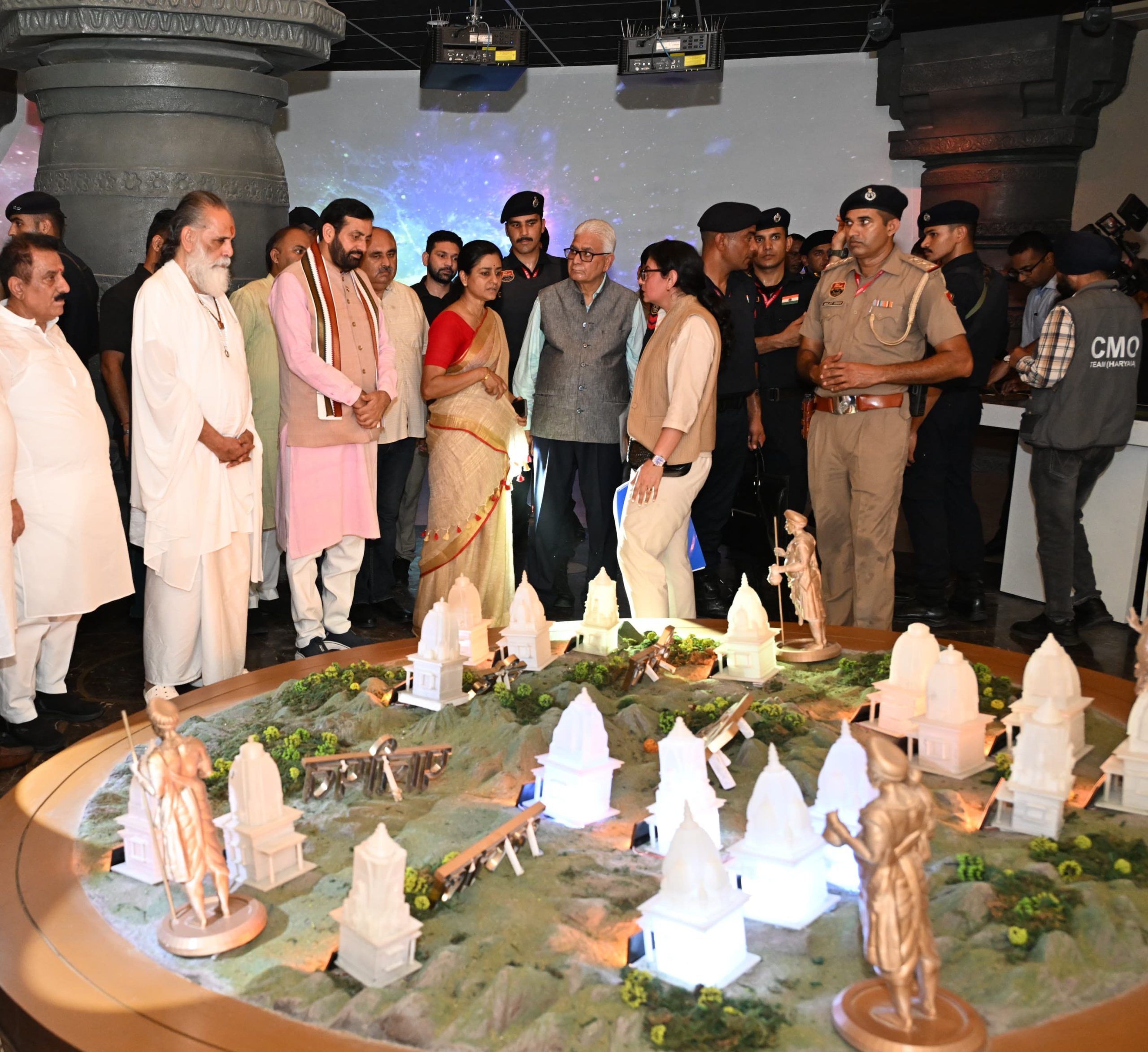 CM Nayab Singh Saini Jyotisar Visit