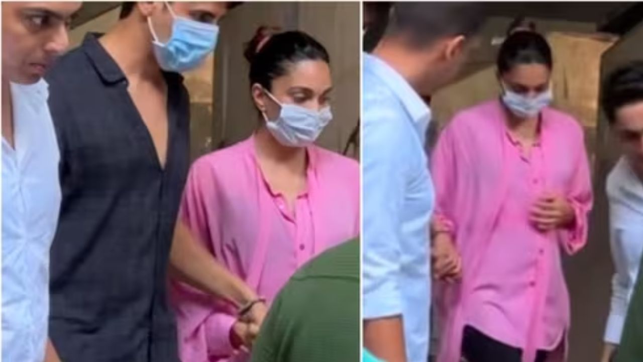 Kiara Hospital Discharge: Kiara Advani returned home from the hospital after becoming a mother, first glimpse with her daughter surfaced