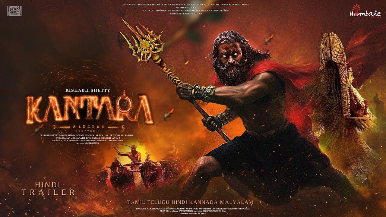 Kantara Chapter 1 Release: Rishabh Shetty's tremendous gift on his birthday: The explosive poster of 'Kantara: Chapter 1' released