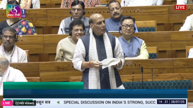 Rajnath Singh Lok Sabha Speech