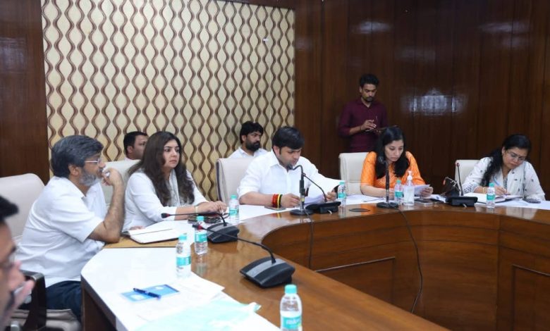 HSVP News: Minister Gaurav Gautam gave strict instructions regarding the development of Sector-2, 12 and Transport Nagar of Palwal