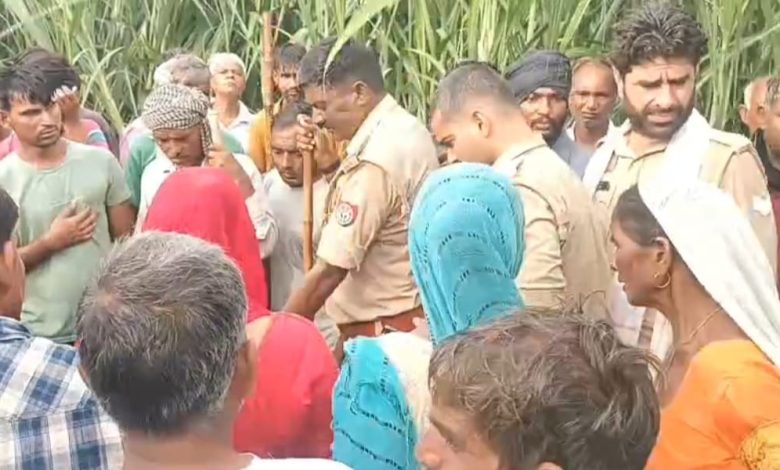 Up Bijnor News: Body of a ten-year-old girl found in a field, death suspected to be due to leopard attack