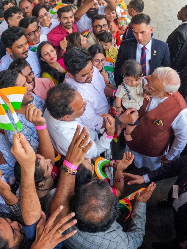 घाना पहुंचे PM मोदी का जबरदस्त स्वागत, देखें तस्वीरों में