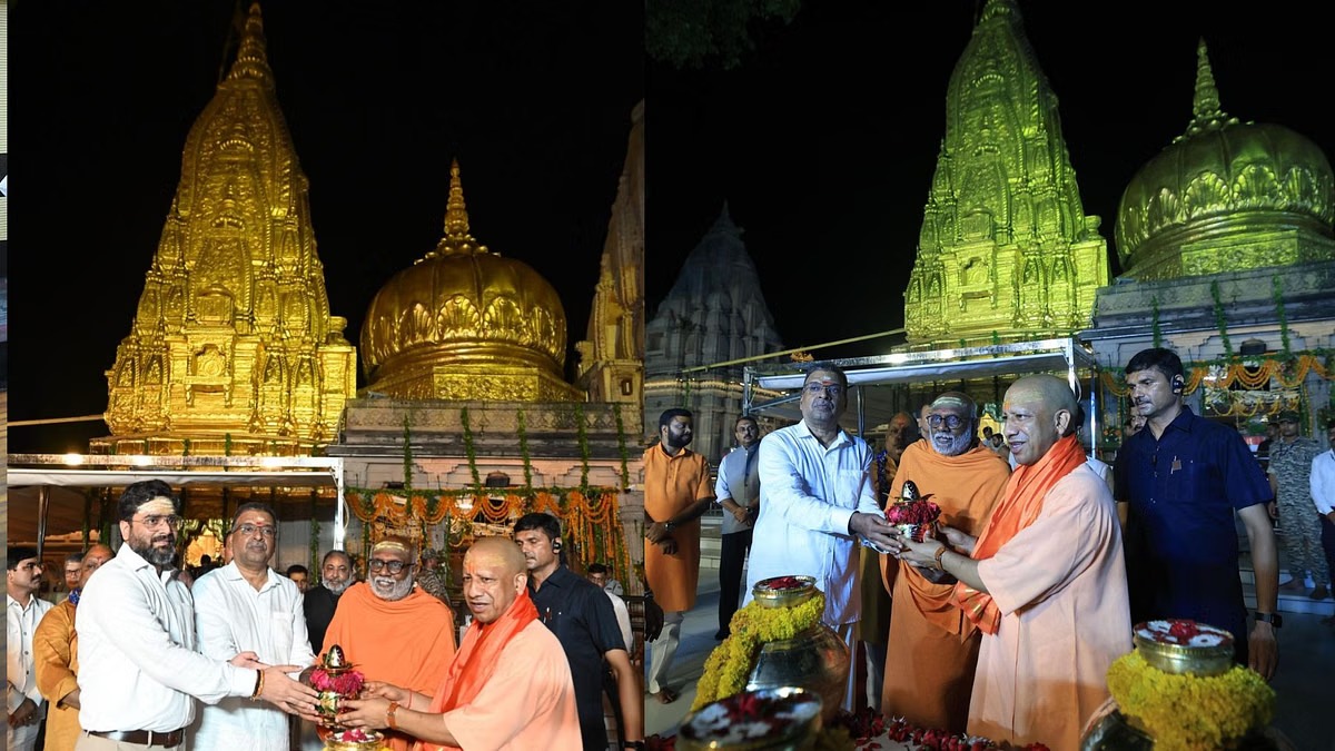 Uttar Pradesh News: Blessings of Ganga-Yamuna-Saraswati now also in Rameswaram, CM Yogi presented water and sand of Sangam