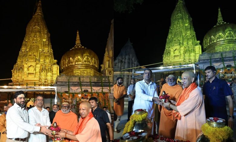 Uttar Pradesh News: Blessings of Ganga-Yamuna-Saraswati now also in Rameswaram, CM Yogi presented water and sand of Sangam