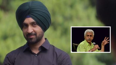 Diljit Dosanjh Sardarji 3 Controversy: Debate over 'Sardarji 3' controversy heats up, Naseeruddin Shah deletes post supporting Diljit