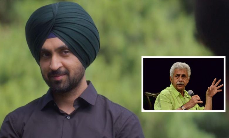 Diljit Dosanjh Sardarji 3 Controversy: Debate over 'Sardarji 3' controversy heats up, Naseeruddin Shah deletes post supporting Diljit