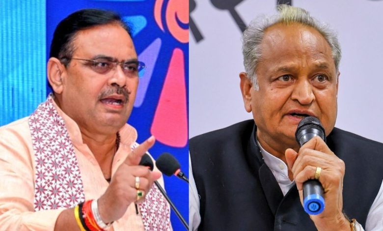 Rajasthan Politics: Gehlot changed his stance in Rajasthan politics, supported Bhajan Lal