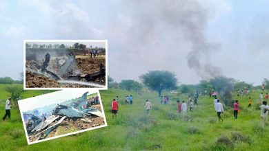 Rajasthan Fighter Plane Crash: Fighter plane crashes in Ratangarh, Rajasthan, pilot's body found from the debris