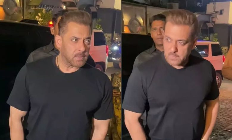 Salman Khan Angry Look: Bhaijaan looked upset on Sangeeta Bijlani's birthday, fans asked- why is he in a bad mood
