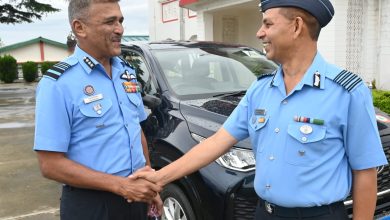 Air Marshal Visit: Air Marshal Sunil Kashinath visits Sainik School Ghorakhal, gives the mantra of success to the cadets