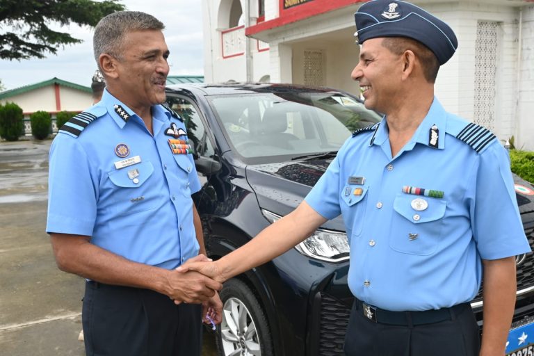 Air Marshal Visit: Air Marshal Sunil Kashinath visits Sainik School Ghorakhal, gives the mantra of success to the cadets