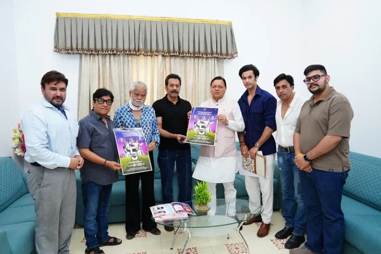 Chief Minister Pushkar Singh Dhami launched the poster of Hindi film ‘5 September’