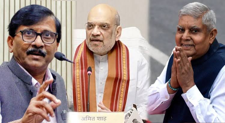 Jagdeep Dhankhar News: Unable to contact Jagdeep Dhankhar… Sanjay Raut wrote a letter to Home Minister Amit Shah