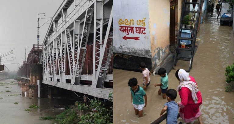 Delhi News: Delhi Flood Update Temporary shelter in Mayur Vihar for displaced people