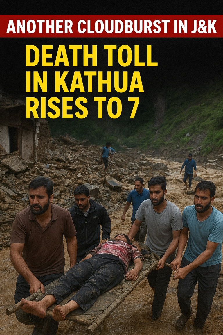 Cloudburst in J&K: Flood of devastation in Kathua