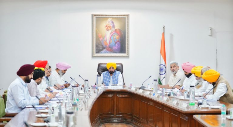 Punjab Cabinet Meeting: स्वतंत्रता दिवस से पहले पंजाब कैबिनेट की अहम बैठक आज, लैंड पूलिंग पॉलिसी पर हो सकती है चर्चा