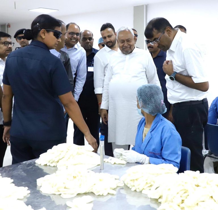 Bihar industrial development: New picture of industrial development in Bihar, CM Nitish Kumar inspected Fatuha Industrial Area
