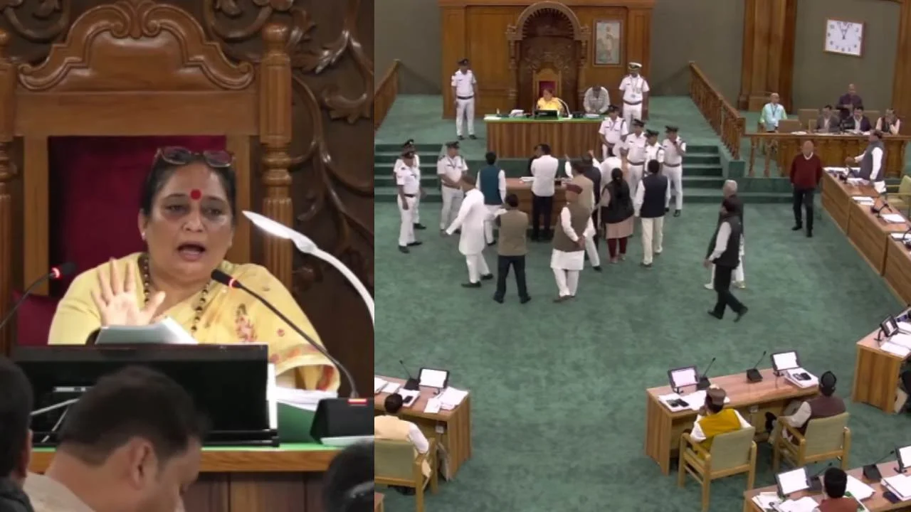 There was uproar and commotion in the Gairsain session, opposition from Congress, yet all 9 bills were passed