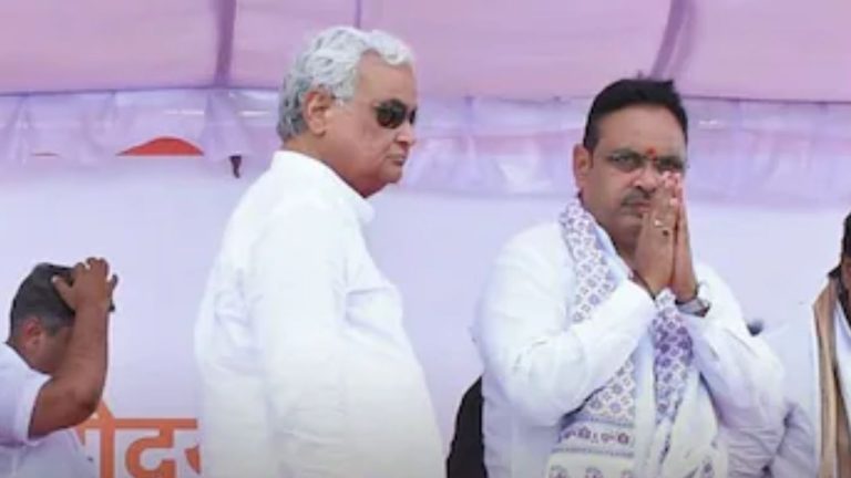 BJP Rajasthan Politics: The bitterness in Rajasthan BJP is over! Bhajanlal and Meena were seen together on a stage, political stir intensified