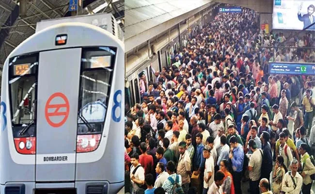 Delhi Metro's record before Rakshabandhan, the figures are shocking
