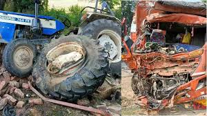 Bulandshahr road accident Update:Tractor hit by tanker, 8 dead, CM Yogi announced compensation