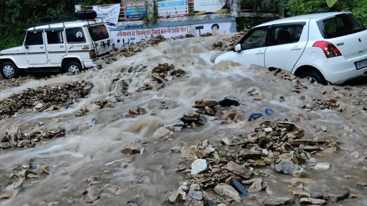 Cloudburst in Chamoli-Rudraprayag: Devastation again at two places in Uttarakhand… Cloud burst in Rudraprayag and Chamoli, many people buried under debris