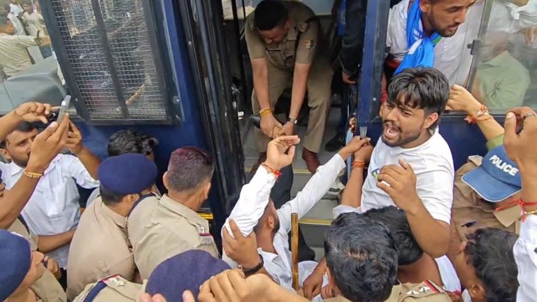 Chaos over student union elections in Dehradun, many detained