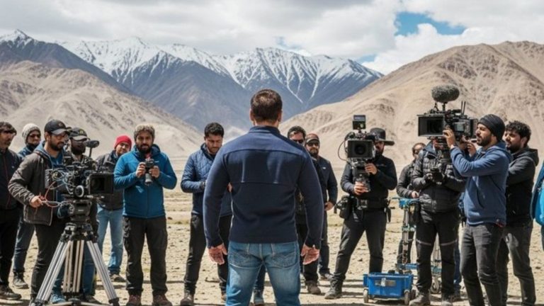 Battle Of Galwan: Salman Khan reached the valleys of Ladakh, shooting of Battle of Galwan started, first picture surfaced