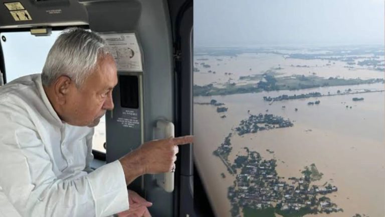 Bihar Flood: Nitish Kumar's focus is on Ganga erosion, will review aerial survey and relief work