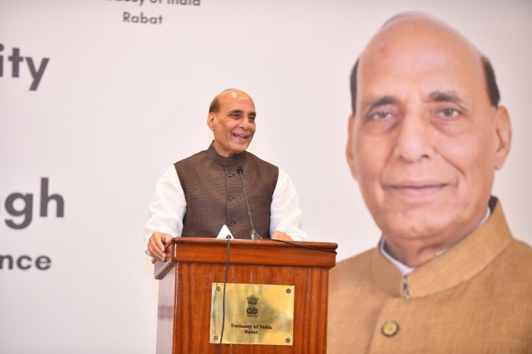 Rajnath Singh Morocco visit: We didn't react... How India handled America's 50% tariff, Rajnath Singh said in Morocco