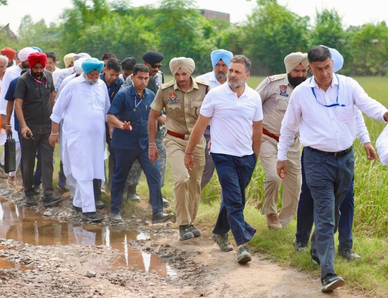 Rahul Gandhi Punjab Visit: 20 हजार करोड़ का नुकसान, लेकिन सिर्फ 1600 करोड़ की मदद – राहुल गांधी ने PM को लिखा पत्र