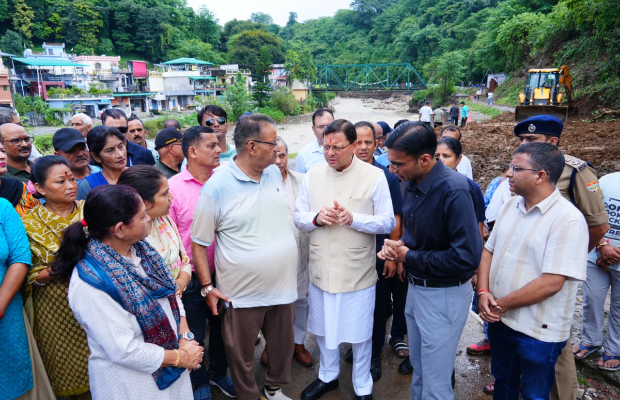 Relief work accelerates after cloudburst in Dehradun-Mussoorie, CM Dhami visits affected areas