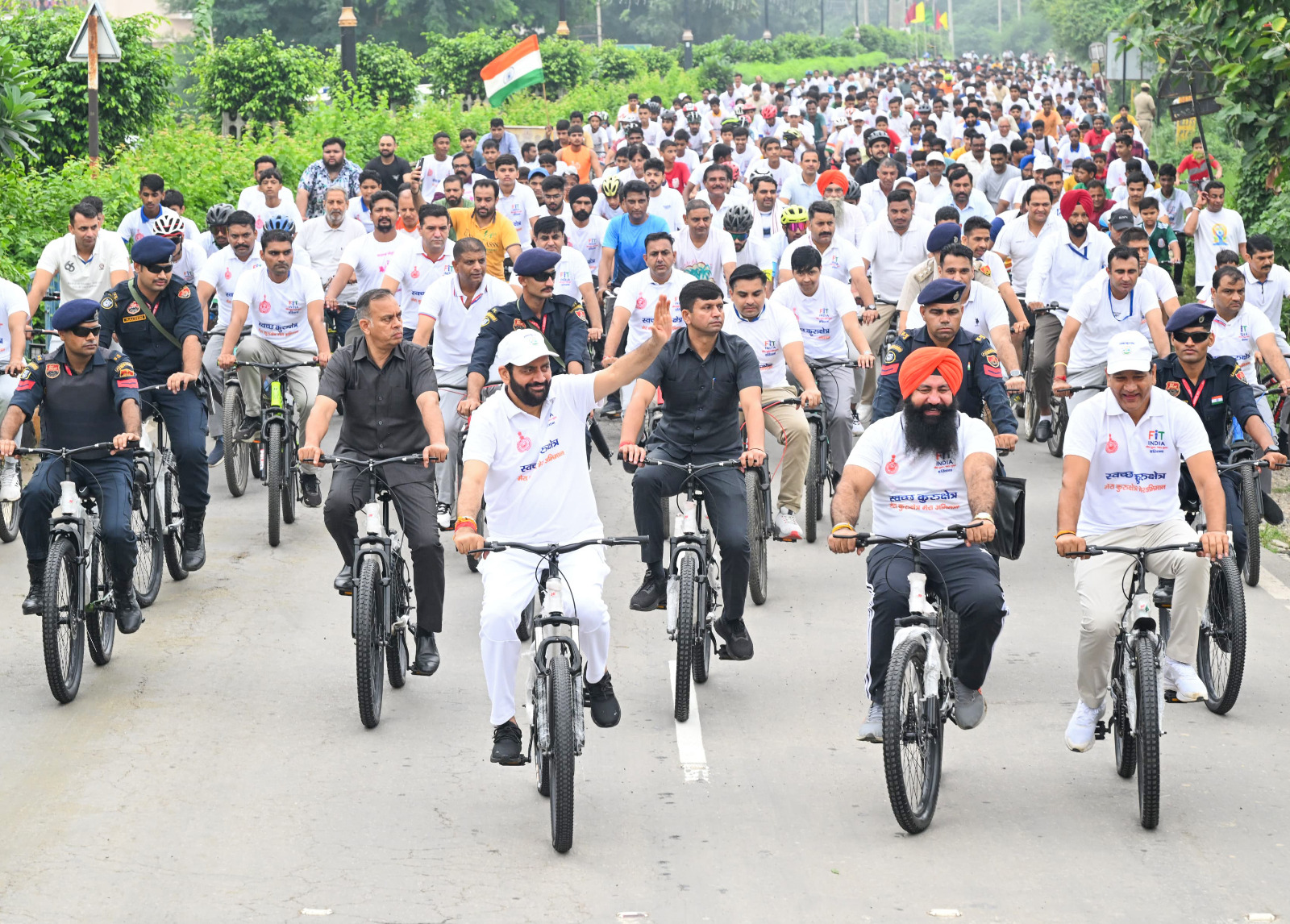National Sports Day: कुरुक्षेत्र में 'साइक्लोथॉन' का आयोजन, सीएम सैनी बोले 2036 तक भारत को ओलंपिक महाशक्ति बनाने का लक्ष्य