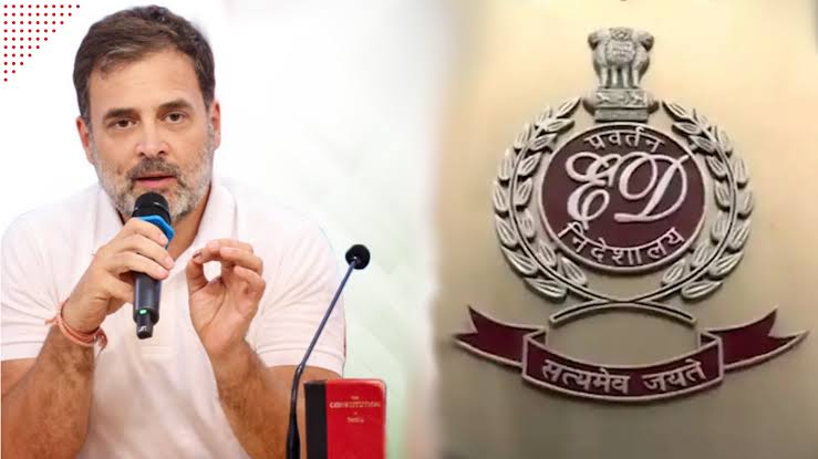 Rahul Gandhi Citizenship: BJP worker raised question on Rahul Gandhi's citizenship, now ED sent notice