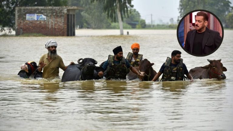 Salman Khan On Punjab: Those who used to do langar are themselves helpless today... Salman Khan expressed his pain over Punjab floods, extended a helping hand