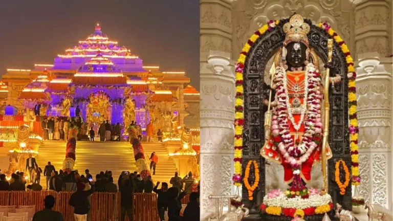 Ayodhya Ram Mandir Pran Pratishtha Second Anniversary: Ayodhya Ram Mandir Pran Pratishtha Second Anniversary celebration with devotees and temple premises