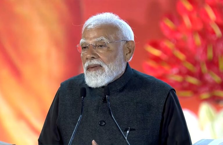 Viksit Bharat Young Leaders Dialogue 2026: PM Modi speaking at the Viksit Bharat Young Leaders Dialogue 2026, highlighting the role of youth in building a developed India.