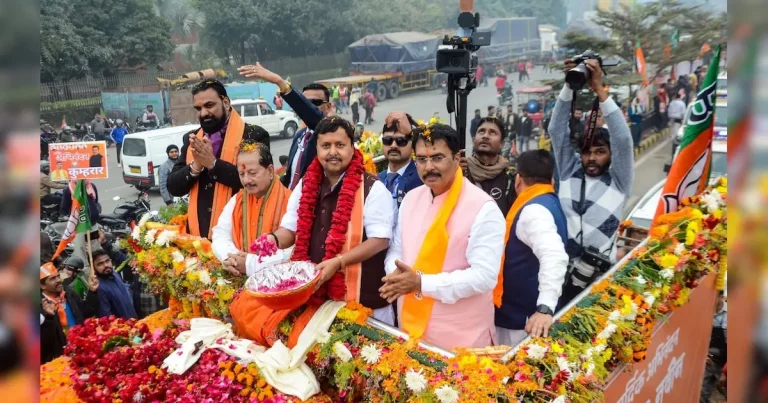 BJP New National President: Nitin Nabin Becomes BJP National President, PM Modi Attends Ceremony in Delhi
