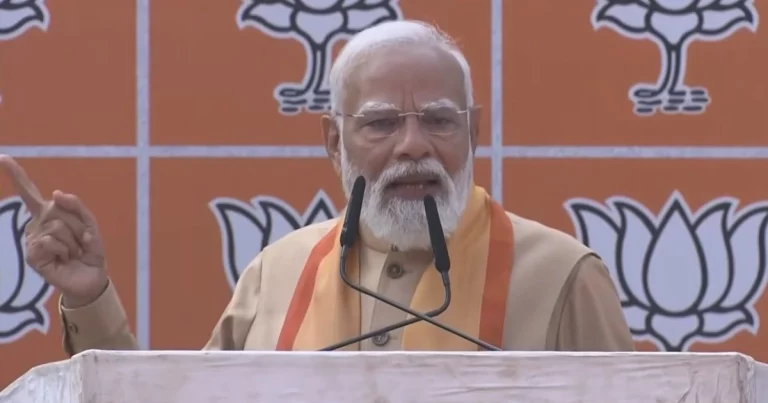 Urban Naxalism International Network: Prime Minister Narendra Modi addressing BJP workers at Nitin Nabin’s appointment ceremony, speaking on international Urban Naxalism