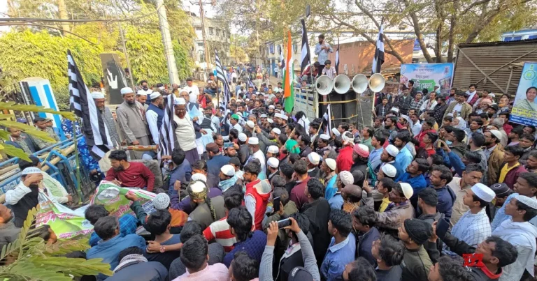 West Bengal SIR Controversy: Protest rally by Jamiat Ulema-e-Hind supporters against SIR in Birbhum district, West Bengal