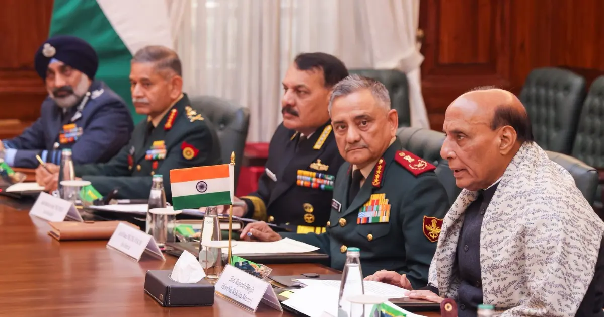 EU Delegation meets Rajnath Singh: European Union delegation meeting Indian Defence Minister Rajnath Singh in New Delhi to discuss defence cooperation