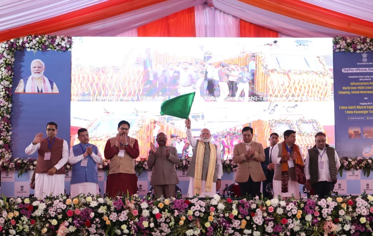 PM Modi Amrit Bharat Express Singur: PM Modi inaugurating Amrit Bharat Express trains via video conferencing from Singur West Bengal