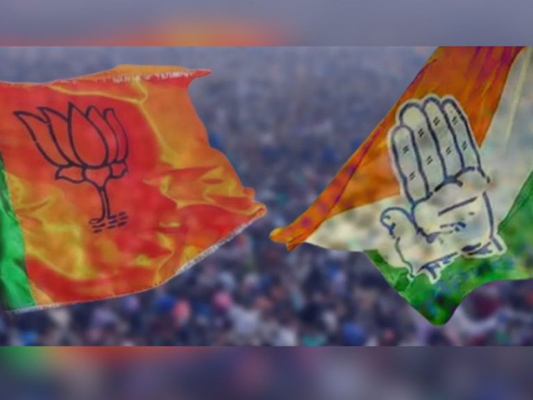BJP-Congress Alliance: BJP and Congress leaders shaking hands in Ambernath Municipal Council