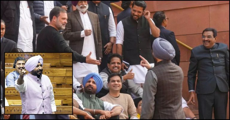 Rahul Gandhi Ravneet Bittu clash